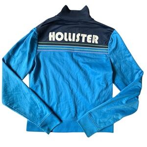 Vintage Hollister Blue Track Jacket Size Small